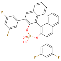 CAS: | PC440007 | (S)-3,3'-Bis(3,5-difluorophenyl)-1,1'-binapthyl-2,2'-diyl hydrogenphosphate