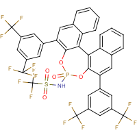 CAS:1836233-61-4 | PC440009 | (S)-3,3'-Bis[3,5-bis(trifluoromethyl)phenyl]-1,1'-binaphthyl-2,2'-diyl-N-triflyl phosphoramide