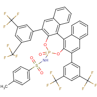 CAS:1706437-52-6 | PC440010 | (S)-3,3'-Bis[3,5-bis(trifluoromethyl)phenyl]-1,1'-binaphthyl-2,2'-diyl-N-tosyl phosphoramide