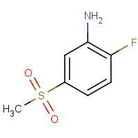 CAS:387358-51-2 | PC4413 | 2-Fluoro-5-(methylsulphonyl)aniline