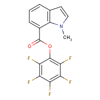 CAS: 941716-96-7 | PC4416 | Pentafluorophenyl 1-methyl-1H-indole-7-carboxylate