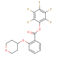 CAS: 926921-58-6 | PC4418 | Pentafluorophenyl 2-(tetrahydro-2H-pyran-4-yloxy)benzoate