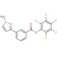 CAS:910037-11-5 | PC4419 | Pentafluorophenyl 3-(1-methyl-1H-pyrazol-3-yl)benzoate