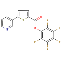 CAS: 941716-94-5 | PC4420 | Pentafluorophenyl 5-pyridin-3-ylthiophene-2-carboxylate
