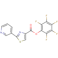 CAS: 906352-58-7 | PC4425 | Pentafluorophenyl 2-pyridin-3-yl-1,3-thiazole-4-carboxylate