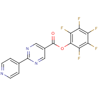CAS:946409-27-4 | PC4426 | Pentafluorophenyl 2-pyridin-4-ylpyrimidine-5-carboxylate