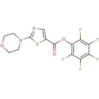 CAS: 941716-88-7 | PC4428 | Pentafluorophenyl 2-morpholin-4-yl-1,3-thiazole-5-carboxylate