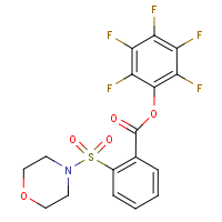 CAS:950603-27-7 | PC4441 | Pentafluorophenyl 2-(morpholin-4-ylsulphonyl)benzoate