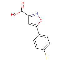 CAS:33282-24-5 | PC445000 | 5-(4-Fluorophenyl)isoxazole-3-carboxylic acid