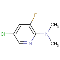 CAS:1020253-19-3 | PC445005 | 5-Chloro-2-(n,n-dimethylamino)-3-fluoropyridine