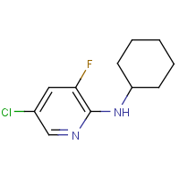 CAS: 1020253-24-0 | PC445007 | 5-Chloro-2-cyclohexylamino-3-fluoropyridine