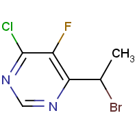 CAS: 188416-28-6 | PC445026 | 4-Chloro-5-fluoro-6-(1-bromoethyl)pyrimidine