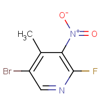 CAS: 1192798-62-1 | PC445058 | 5-Bromo-2-fluoro-4-methyl-3-nitropyridine
