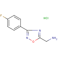 CAS:1208081-41-7 | PC446022 | 5-Aminomethyl-3-(4-fluorophenyl)-[1,2,4]oxadiazole hydrochloride