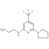 CAS:1053657-86-5 | PC446028 | N-[6-(Pyrrolidin-1-yl)-4-(trifluoromethyl)pyridin-2-yl]ethane-1,2-diamine