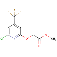 CAS: 1160994-91-1 | PC446038 | (6-Chloro-4-trifluoromethyl-pyridin-2-yloxy)-acetic acid methyl ester