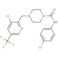 CAS: 1311279-57-8 | PC446041 | 4-(3-Chloro-5-trifluoromethyl-pyridin-2-ylmethyl)-piperazine-1-carboxylic acid (4-chloro-phenyl)-amide