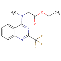 CAS: 1208081-16-6 | PC446049 | [Methyl-(2-trifluoromethyl-quinazolin-4-yl)-amino]-acetic acid ethyl ester