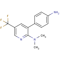 CAS: 1299607-52-5 | PC446052 | [3-(4-Amino-phenyl)-5-trifluoromethyl-pyridin-2-yl]-dimethyl-amine