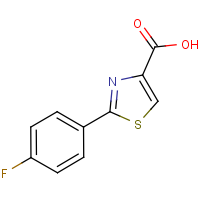 CAS:863668-07-9 | PC446054 | 2-(4-Fluoro-phenyl)-thiazole-4-carboxylic acid