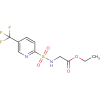 CAS: 1355334-83-6 | PC446069 | (5-Trifluoromethyl-pyridine-2-sulphonylamino)-acetic acid ethyl ester