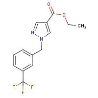 CAS:1035224-53-3 | PC446073 | 1-(3-Trifluoromethyl-benzyl)-1H-pyrazole-4-carboxylic acid ethyl ester
