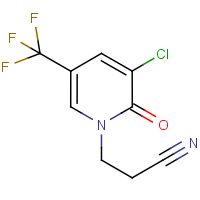 CAS:1053658-44-8 | PC446084 | 3-(3-Chloro-2-oxo-5-(trifluoromethyl)-2H-pyridin-1-yl)propionitrile