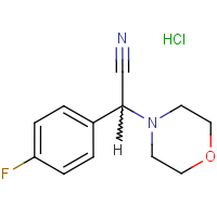 CAS: 1208081-30-4 | PC446088 | (4-Fluorophenyl)morpholin-4-ylacetonitrile hydrochloride