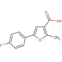 CAS: 111787-88-3 | PC446122 | 5-(4-Fluorophenyl)-2-methylfuran-3-carboxylic acid