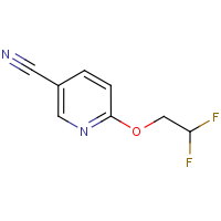 CAS:942938-30-9 | PC446158 | 6-(2,2-Difluoro-ethoxy)nicotinonitrile