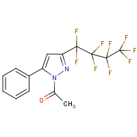 CAS: 511243-92-8 | PC4468 | 1-Acetyl-3(5)-(perfluorobutyl)-5(3)-phenylpyrazole
