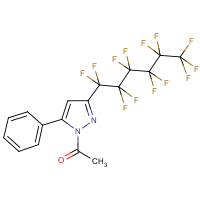 CAS: 511243-93-9 | PC4469 | 1-Acetyl-3(5)-perfluorohexyl-5(3)-phenyl-1H-pyrazole