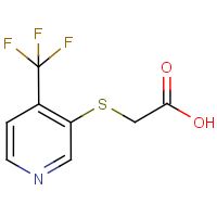 CAS:387350-44-9 | PC4479 | 2-[4-(Trifluoromethyl)pyridin-3-ylthio]acetic acid