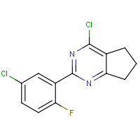 CAS: 1266522-90-0 | PC448037 | 4-Chloro-2-(5-chloro-2-fluorophenyl)-6,7-dihydro-5H-cyclopenta[d]pyrimidine
