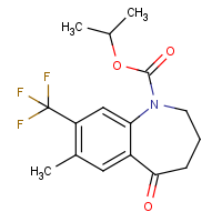 CAS:872624-57-2 | PC448041 | Isopropyl 7-methyl-5-oxo-8-(trifluoromethyl)-2,3,4,5-tetrahydro-1H-benzo[b]azepine-1-carboxylate