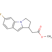 CAS: 476619-16-6 | PC448046 | Methyl 2-(6-fluoro-2,3-dihydro-1H-pyrrolo[1,2-a]indol-1-yl)acetate