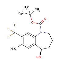CAS: 872624-60-7 | PC448049 | (R)-tert-Butyl 5-hydroxy-7-methyl-8-(trifluoromethyl)-2,3,4,5-tetrahydro-1H-benzo[b]azepine-1-carbox