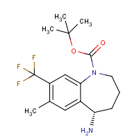 CAS:872624-62-9 | PC448051 | (S)-tert-Butyl 5-amino-7-methyl-8-(trifluoromethyl)-2,3,4,5-tetrahydro-1H-benzo[b]azepine-1-carboxyl