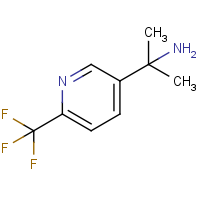 CAS: 566158-78-9 | PC448055 | 2-(6-(Trifluoromethyl)pyridin-3-yl)propan-2-amine