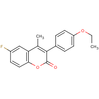 CAS:720675-35-4 | PC448100 | 3-(4'-Ethoxyphenyl)-6-fluoro-4-methylcoumarin
