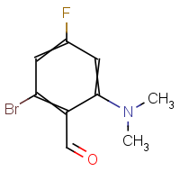 CAS:1378862-41-9 | PC448204 | 2-Bromo-6-(dimethylamino)-4-fluorobenzaldehyde