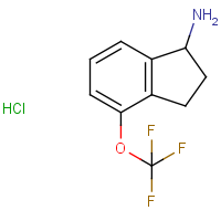 CAS:1083090-92-9 | PC449026 | 4-(Trifluoromethoxy)indan-1-amine hydrochloride