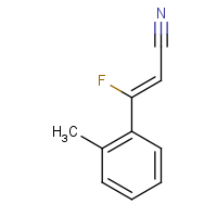 CAS: 1365836-27-6 | PC450012 | (Z)-3-Fluoro-3-(2-methylphenyl)prop-2-enenitrile
