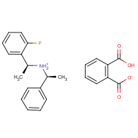 CAS: 1428344-88-0 | PC450028 | (1S)-1-(2-Fluorophenyl)-N-[(1S)-1-phenylethyl]ethanaminium 2-carboxybenzoate