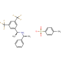 CAS:384824-42-4 | PC450031 | [(1S)-1-(3,5-Bis(Trifluoromethyl)phenyl)ethyl][(1S)-1-phenylethyl]ammonium p-tosylate