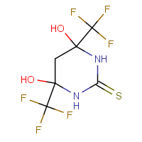CAS:1820712-27-3 | PC450037 | 4,6-Bis(hydroxy)-4.6-bis(trifluoromethyl)tetrahydropyrimidine-2-thione