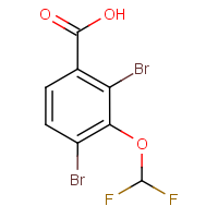 CAS:223595-28-6 | PC4501 | 2,4-Dibromo-3-(difluoromethoxy)benzoic acid