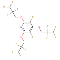 CAS: 1309602-69-4 | PC450106 | 3,5-Difluoro-2,4,6-tris(2,2,3,3-tetrafluoropropoxy)pyridine