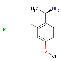CAS: 1309598-55-7 | PC450123 | (R)-1-(2-Fluoro-4-methoxyphenyl)ethylamine hydrochloride