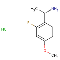 CAS: 1149383-12-9 | PC450132 | (S)-1-(2-Fluoro-4-methoxyphenyl)ethylamine hydrochloride